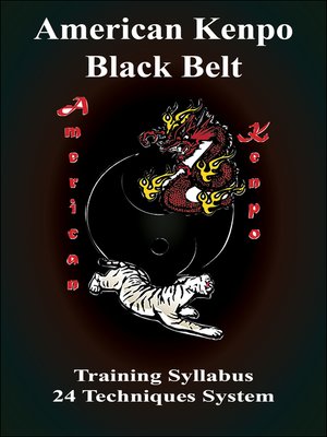 cover image of American Kenpo Black Belt Training Syllubus